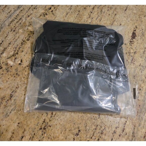 Susan Graver Essentials Woman's Size M Black  Butterknit Ruched Turtleneck Top - Picture 14 of 14